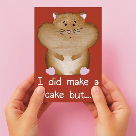 Hamster Greeting Card