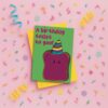 happy birthday toast card pink Happy Birthday Toast Card