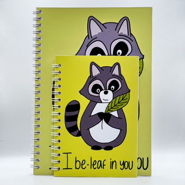 I Be-leaf In You A5 Notebook - Image 4