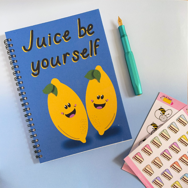 Happy Lemon A5 Notebook - Image 3