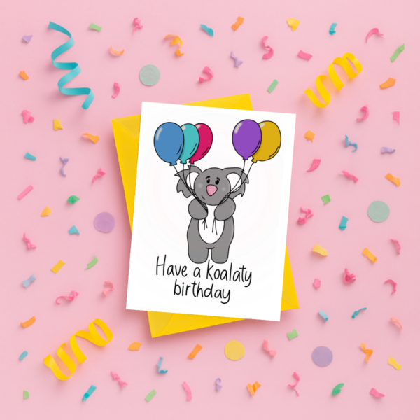 Koala Birthday Card - Image 3