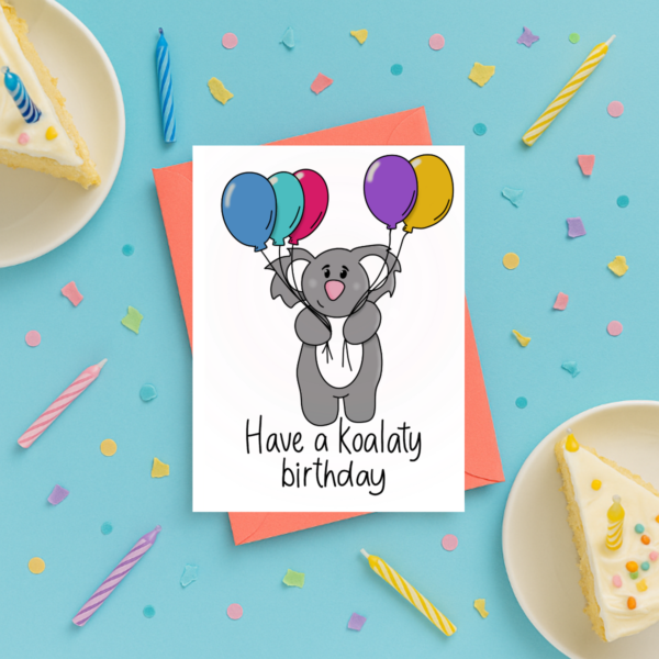 Koala Birthday Card - Image 4
