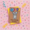 koala birthday card pink Koala Birthday Card