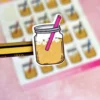 Mason Coffee Jar Planner Sticker Sheet