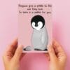 Penguin Pebble Card