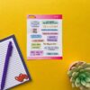 Positive Quote Planner Sticker Sheet