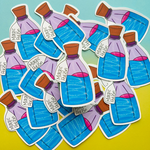 Drink Me Matt Vinyl Sticker - Image 2
