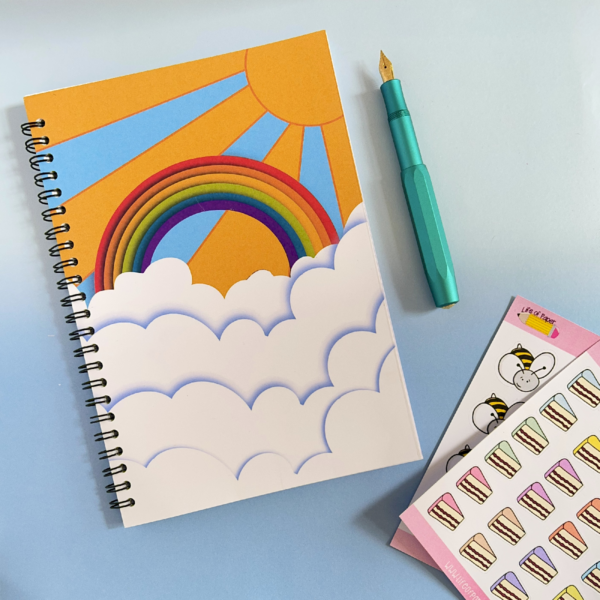 Rainbow A5 Notebook - Image 3