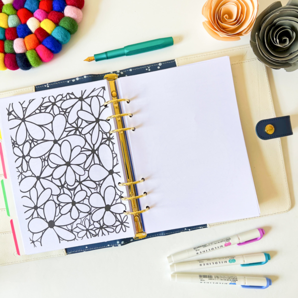 Sleep Tracker Planner Insert