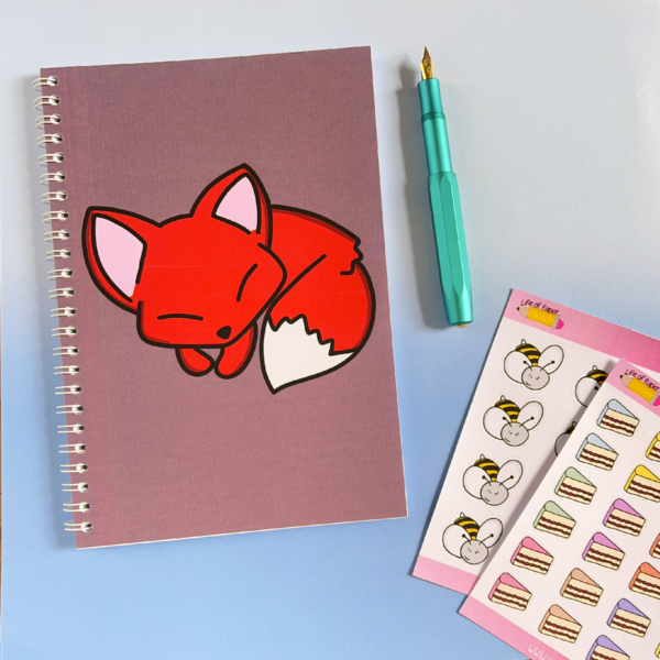 Sleepy Fox A5 Notebook - Image 3
