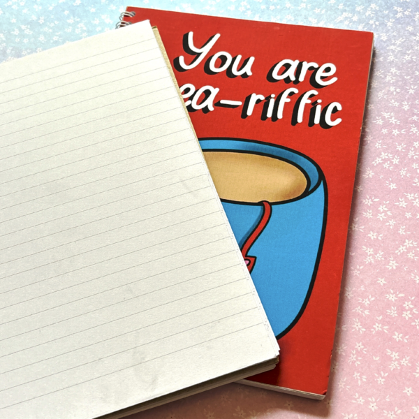 Tea Pun A5 Notebook - Image 2