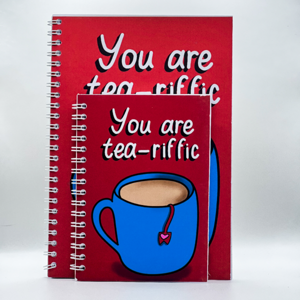 Tea Pun A5 Notebook - Image 4