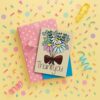 thank you flowers card yellow Thank You Flowers Card