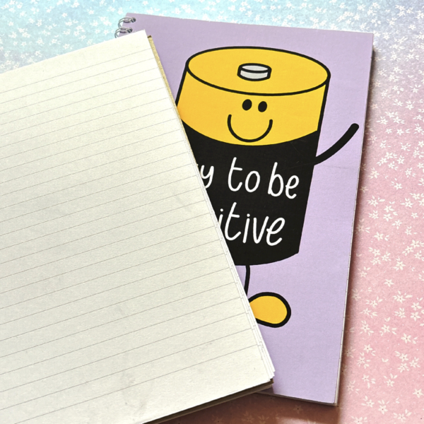 Try To Be Positive A5 Notebook - Image 2
