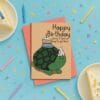 Turtle Belated Birthday Card