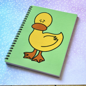 Worried Duck A5 Notebook