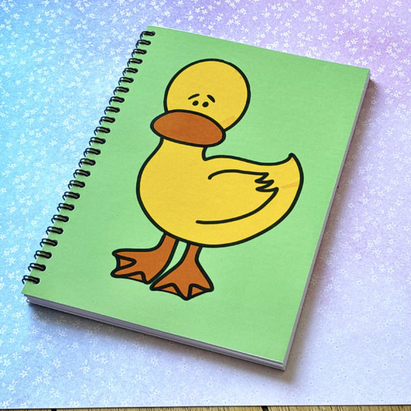 Worried Duck A5 Notebook