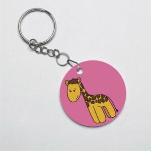 untitled-artwork-2 Giraffe Keyring