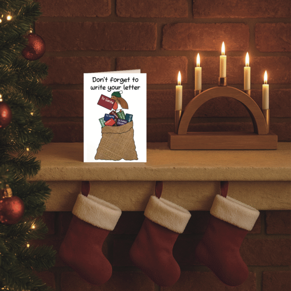 Letters To Santa Christmas Card - Image 3