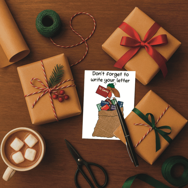 Letters To Santa Christmas Card - Image 2
