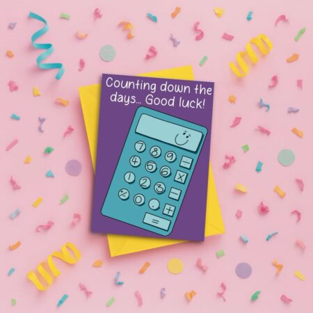 Counting Down Good Luck Card