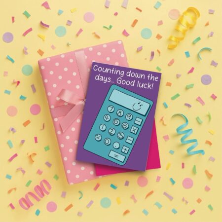 Counting Down Good Luck Card