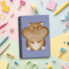 Cheeky Hamster Handmade A5 Notebook