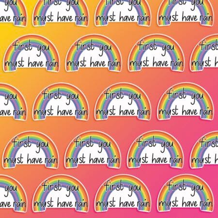 Rainbow Vinyl Sticker