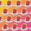 IMG_0340 Strawberry Jam Pun Vinyl Sticker