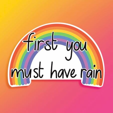 Rainbow Vinyl Sticker