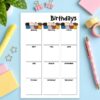 Birthday Gift Planner Insert Main Slide8