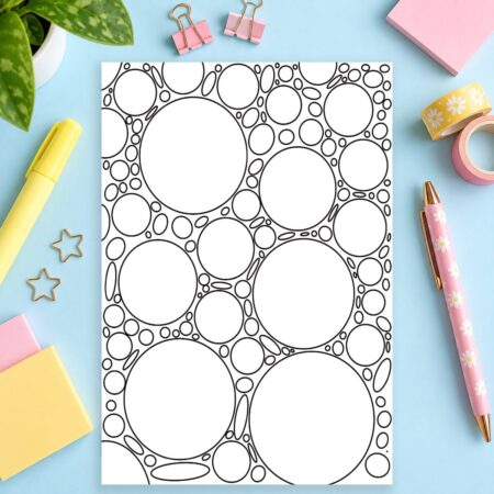 Calm Colouring Planner Insert Main Slide16